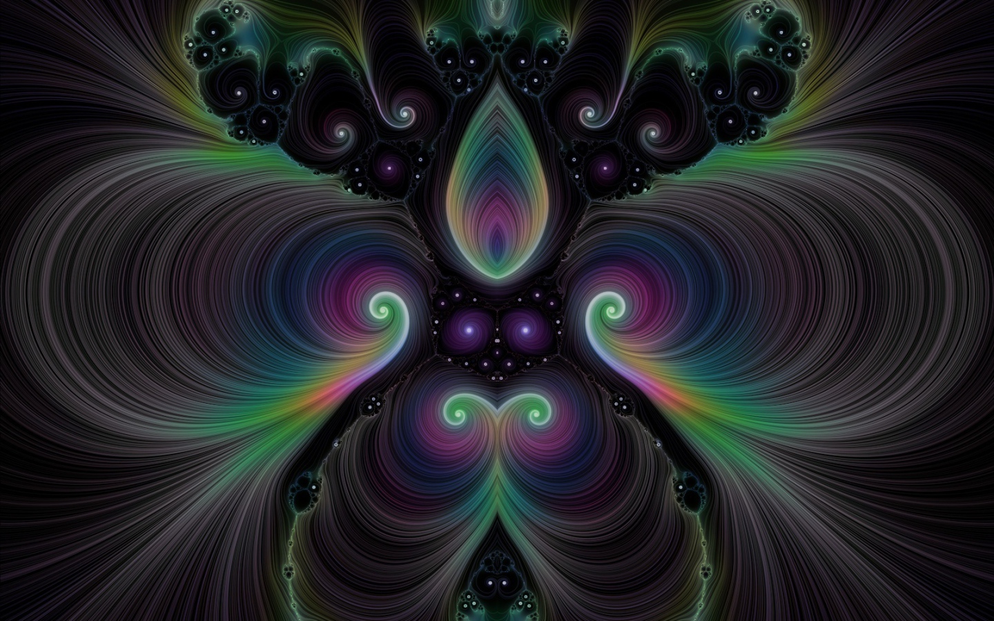 Симметричный абстрактный рисунок