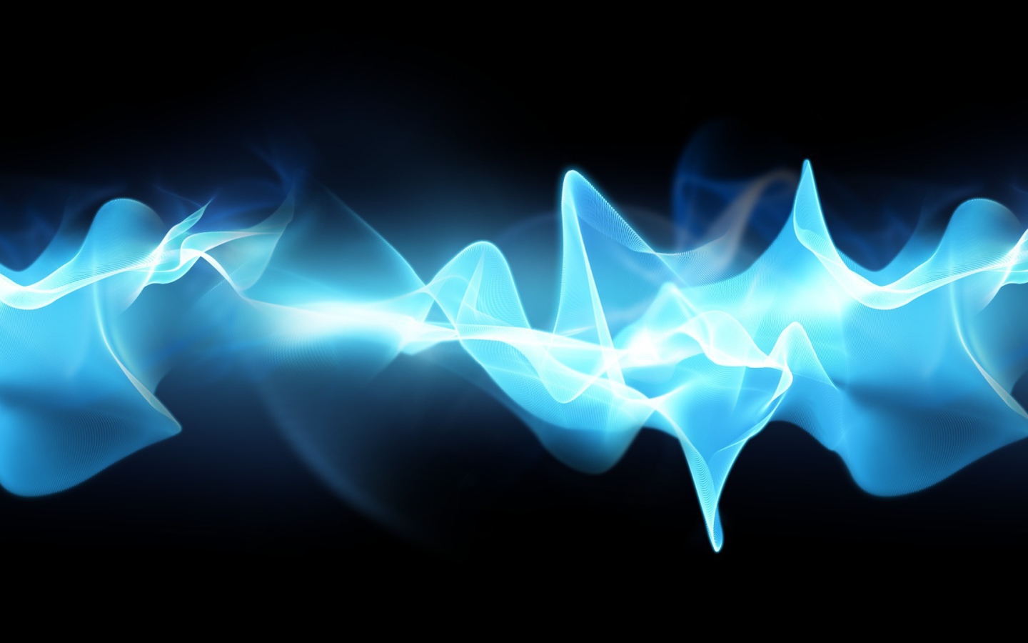 Голубое Космическое свечение