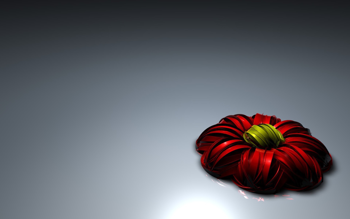 Плетение на сером фоне