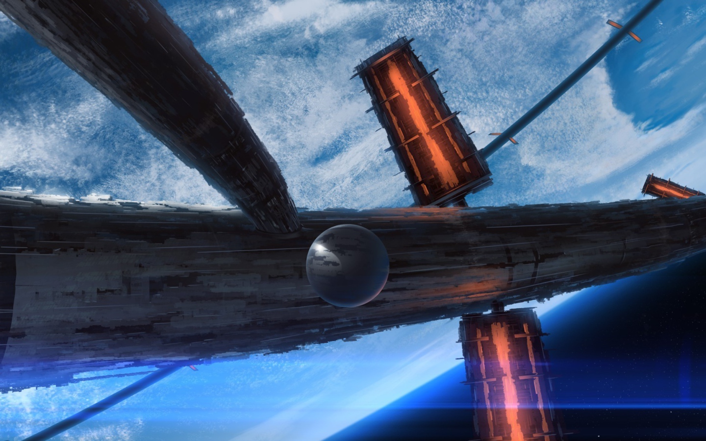 Большая космическая станция