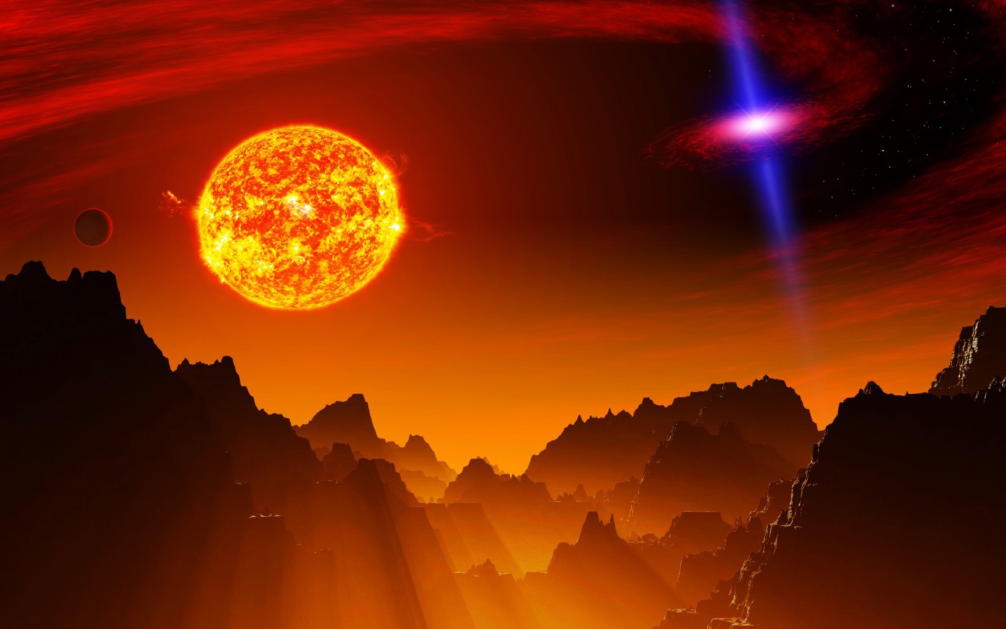 Горы и звёзды