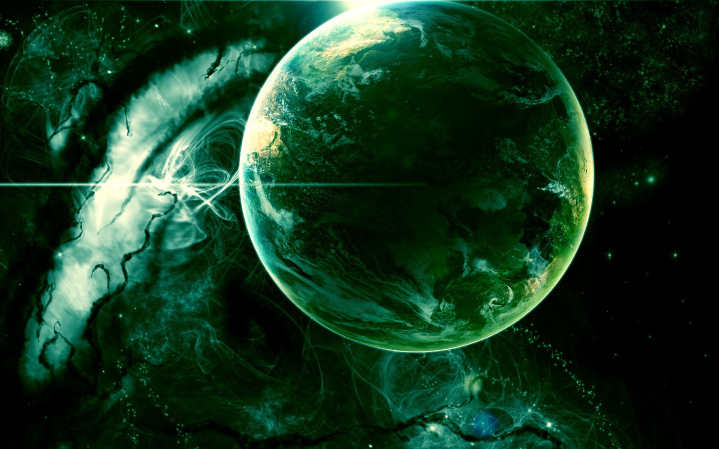 Планета зелёная