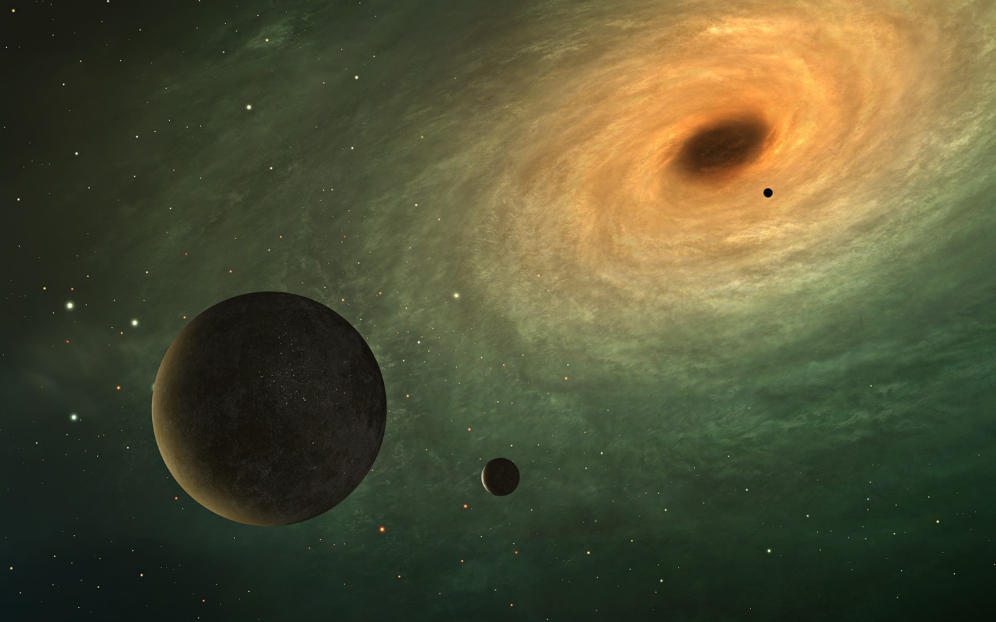 Bодоворот и шар