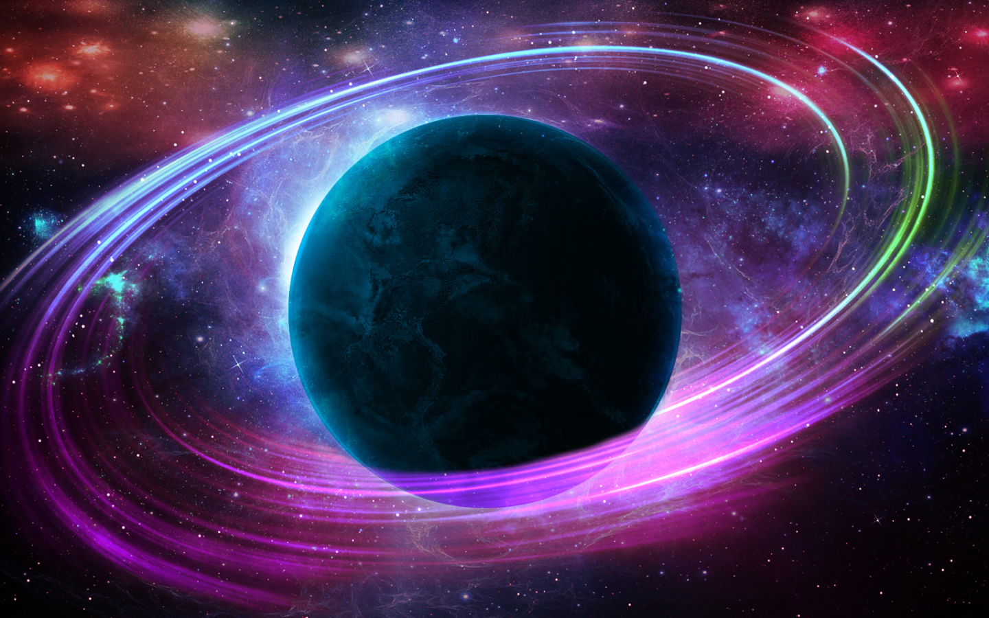 Траектории орбит вокруг планеты