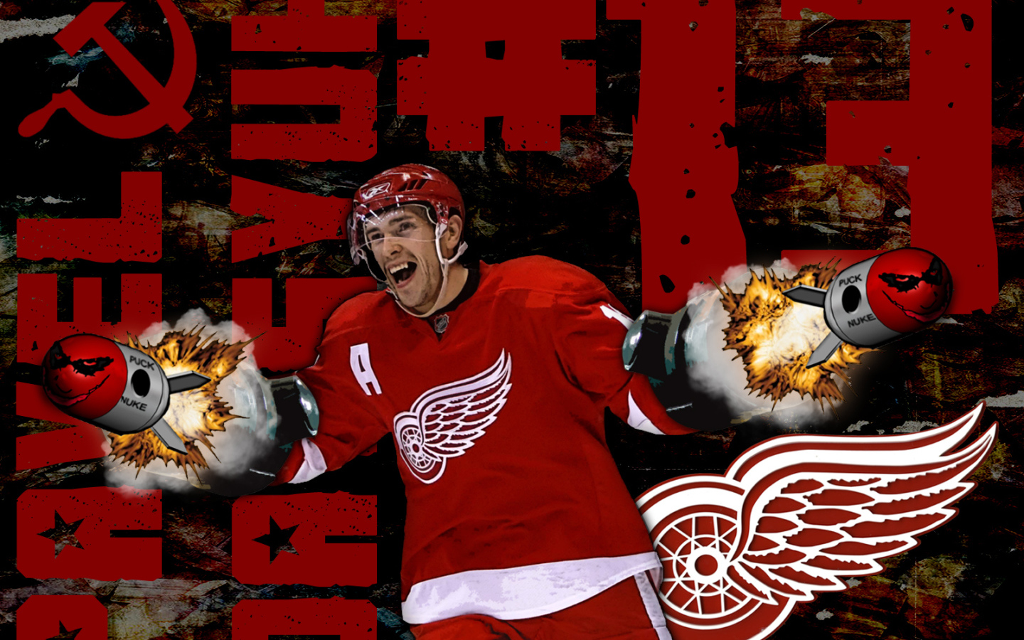 Игрок Детройта Павел Дацюк