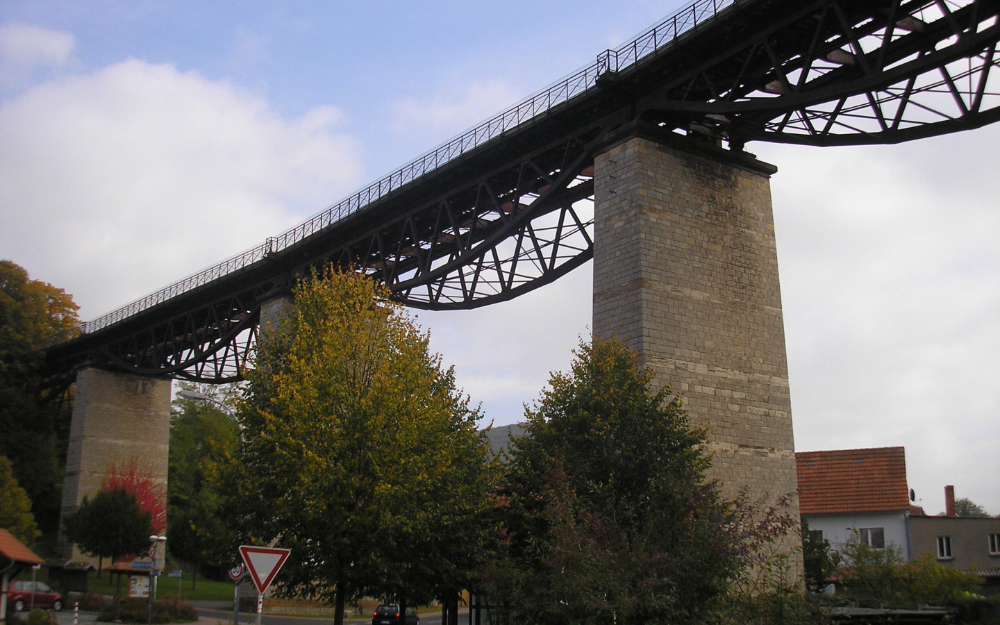 Мост в городе Лэнгенфельд, Австрия