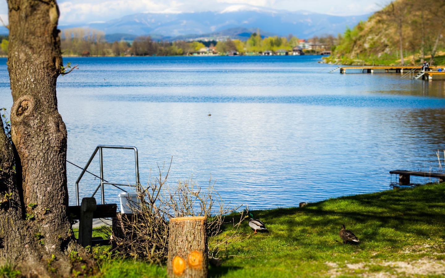 Отдых на озере Клопайнер Зее, Австрия