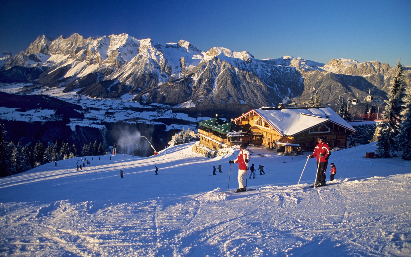 Зимний отдых на горнолыжном курорте Шладминг, Австрия