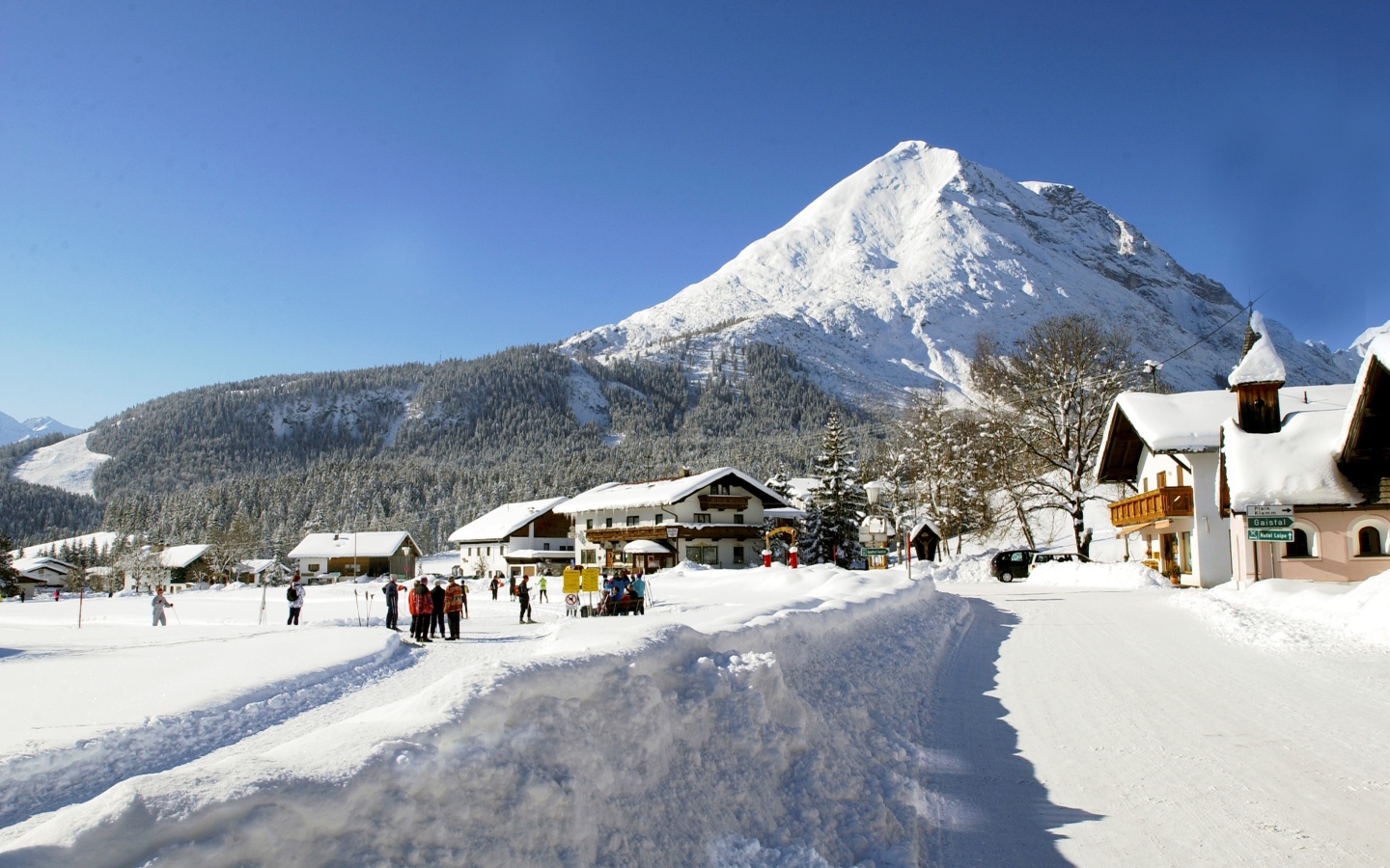 Зимний отдых на курорте Зеефельд, Австрия