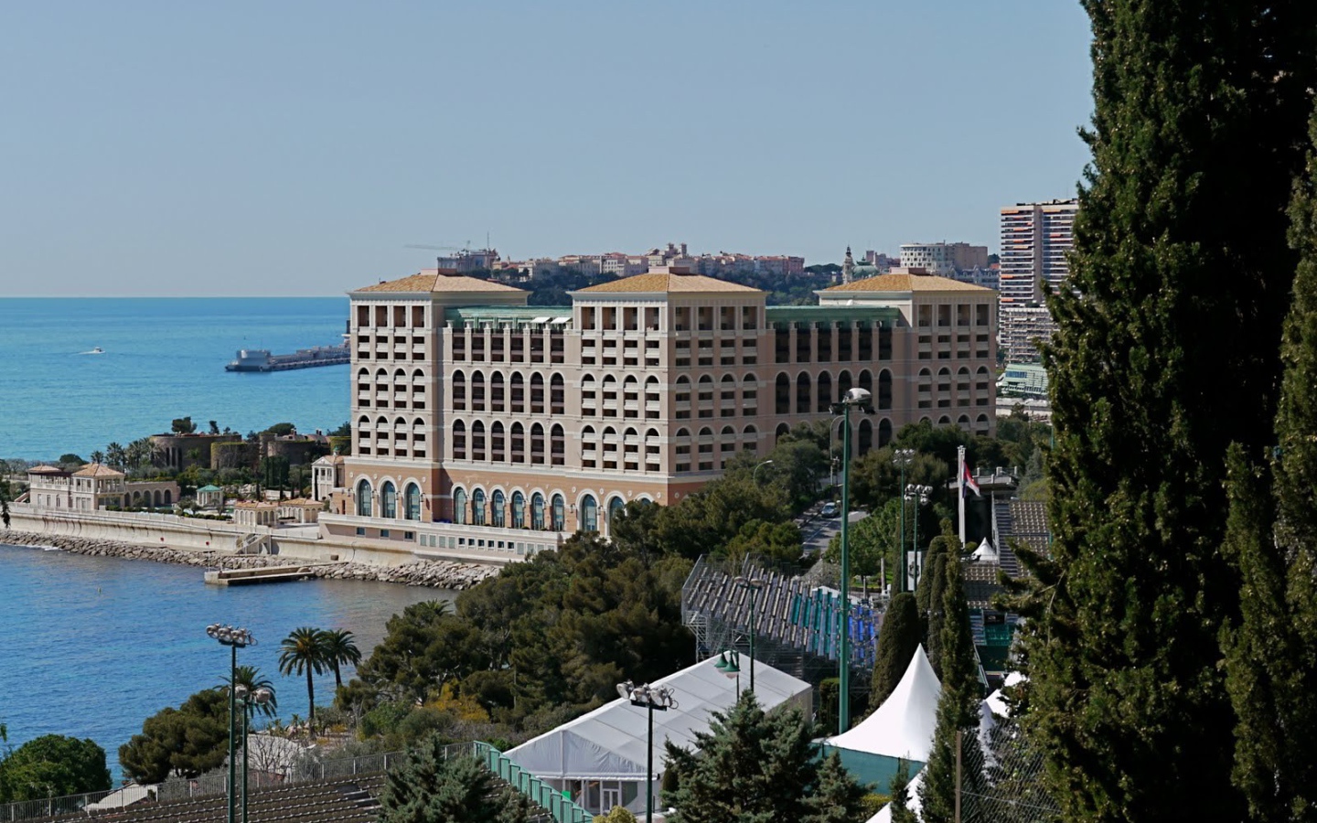 Городское здание в Монте-Карло, Франция