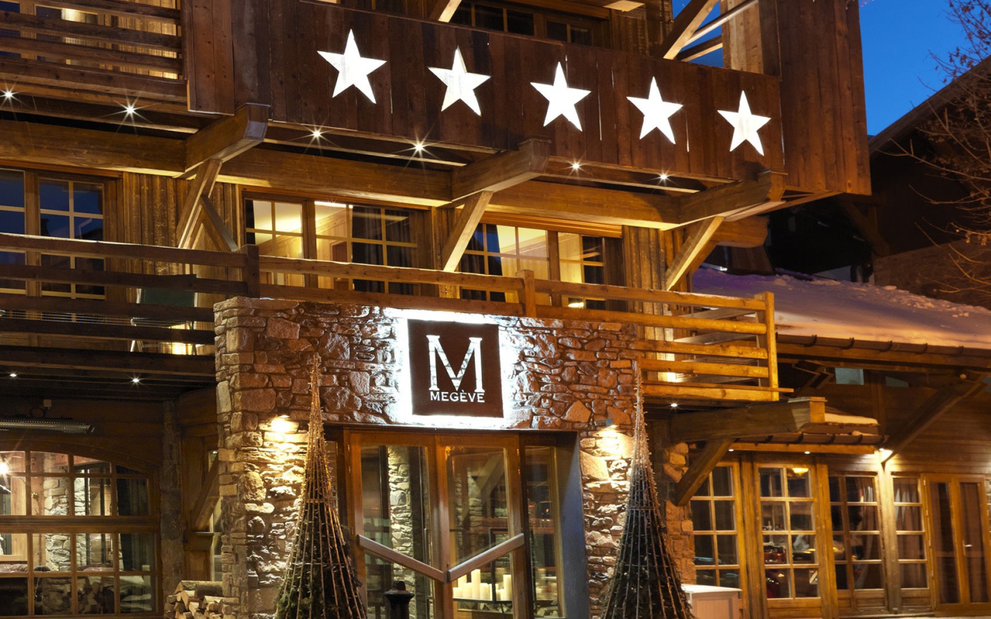Пятизвездочный отель на горнолыжном курорте Межев, Франция