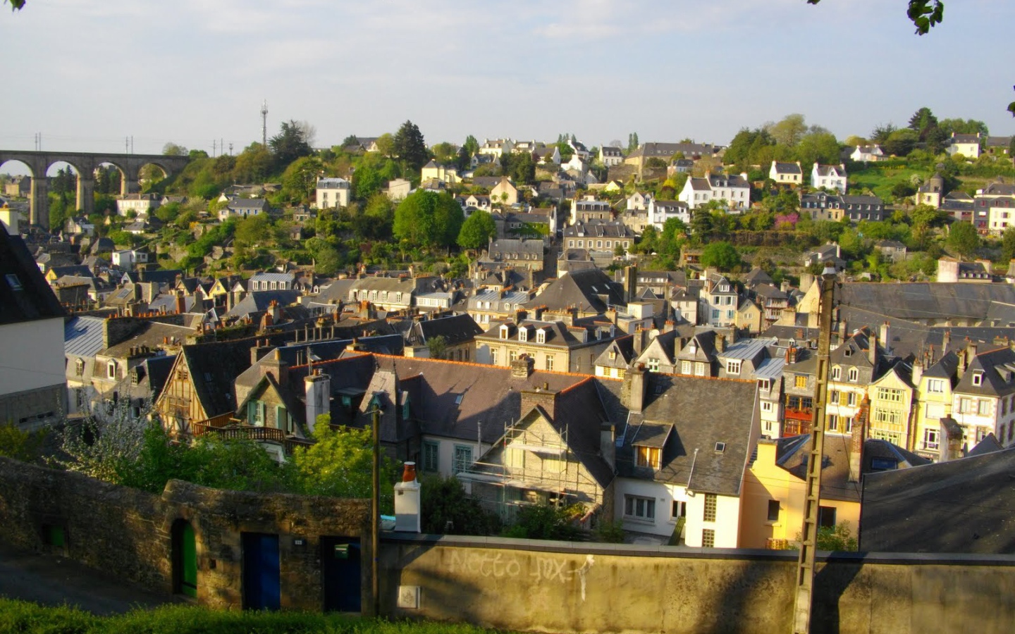 Город в Бретань, Франция