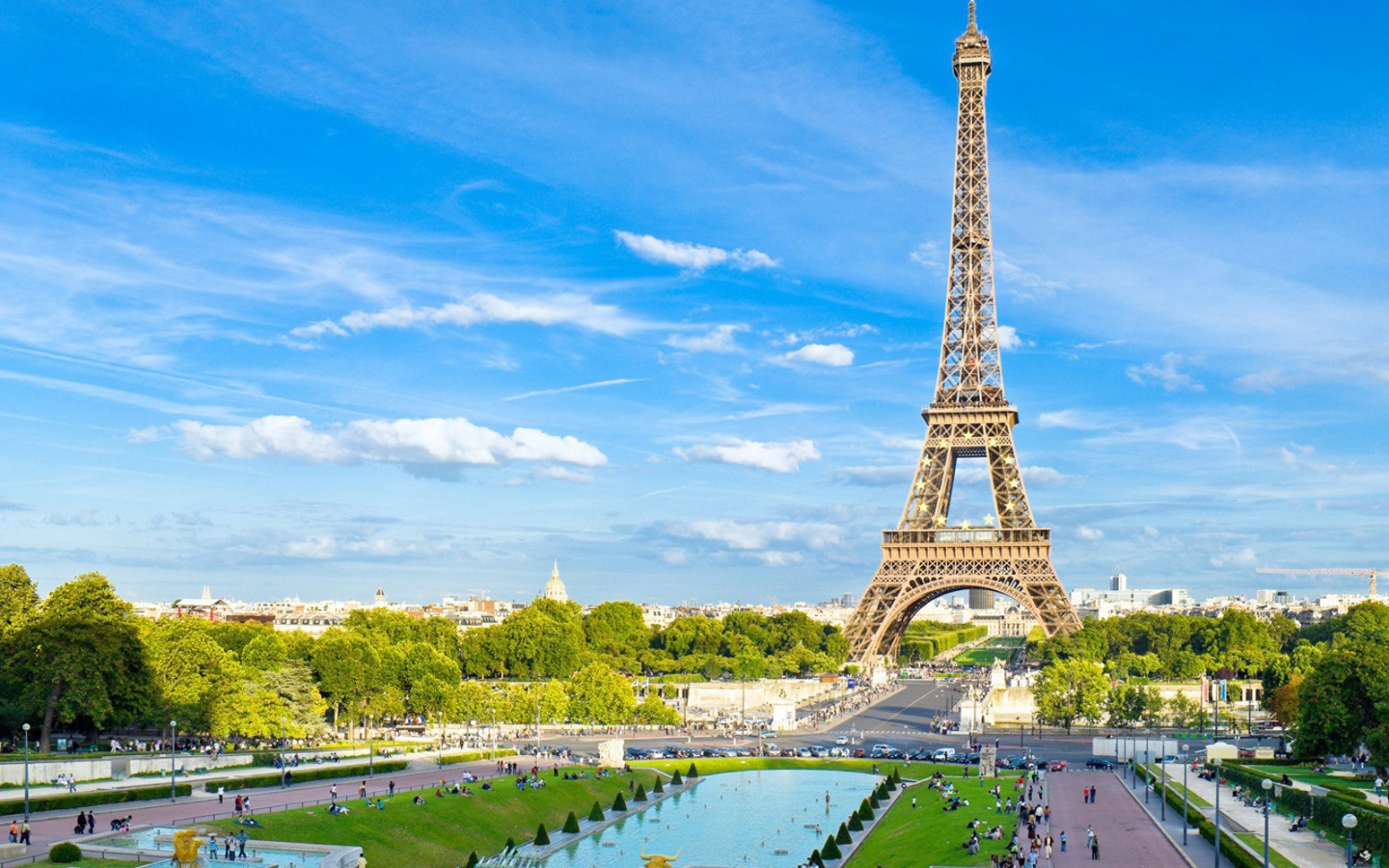 Прогулка в Париже, Франция