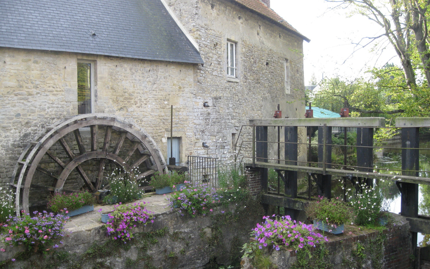 Мельница в Нормандии, Франция