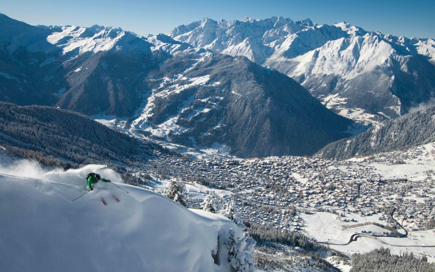 Зимний отдых на горнолыжном курорте Валь д'Изер, Франция