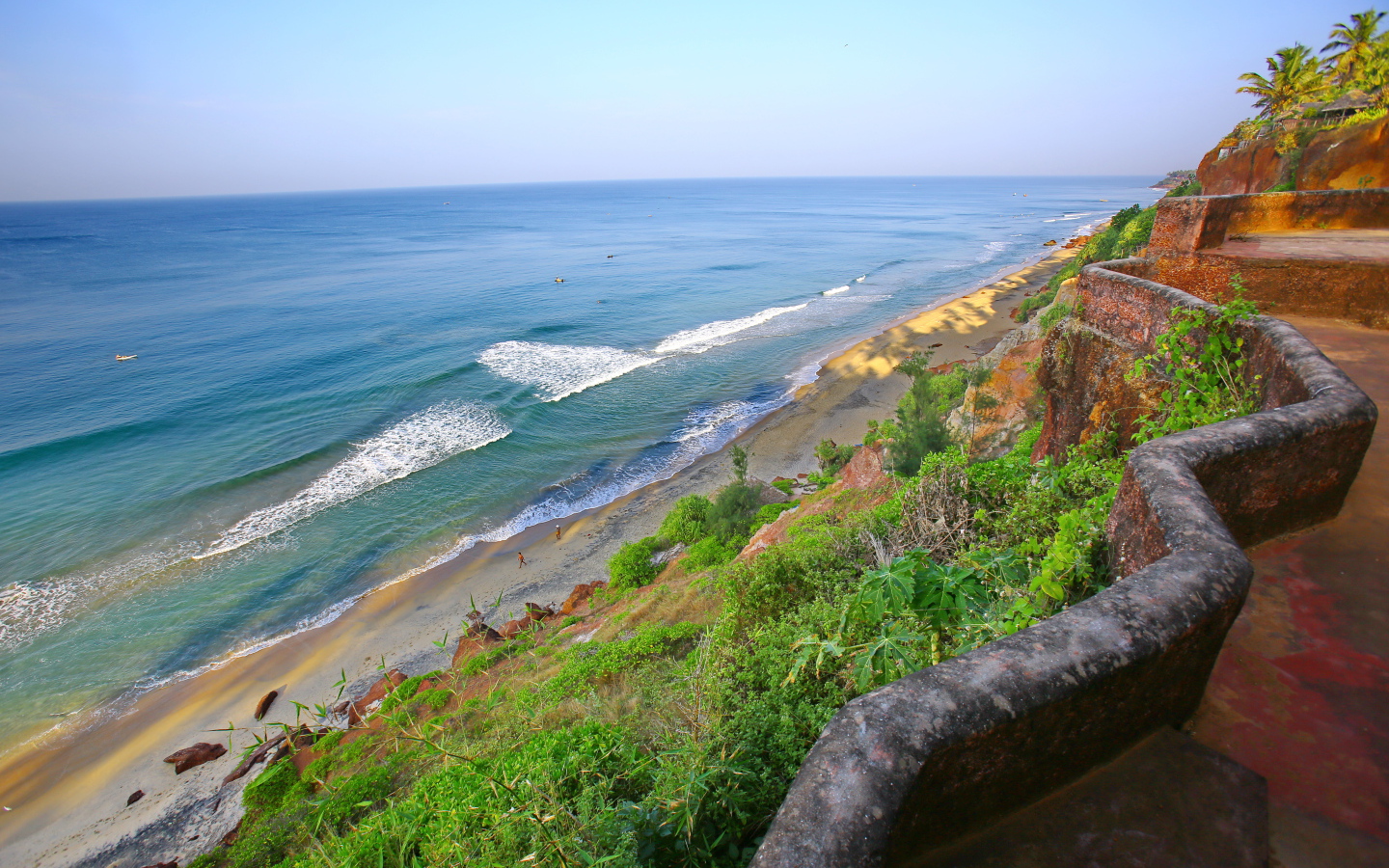 Прибрежная зона в Варкале