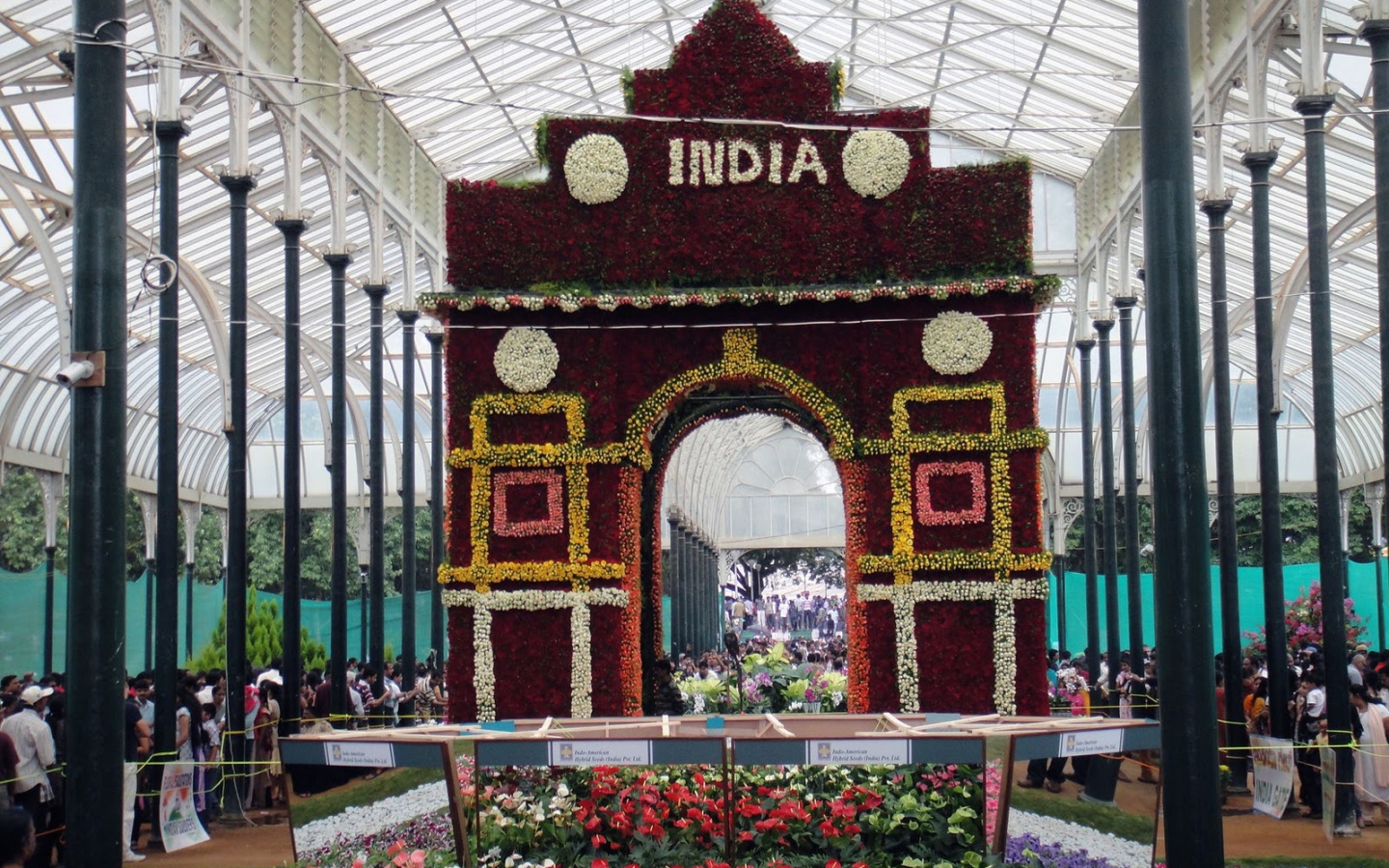 Шоу цветов в Бангалоре