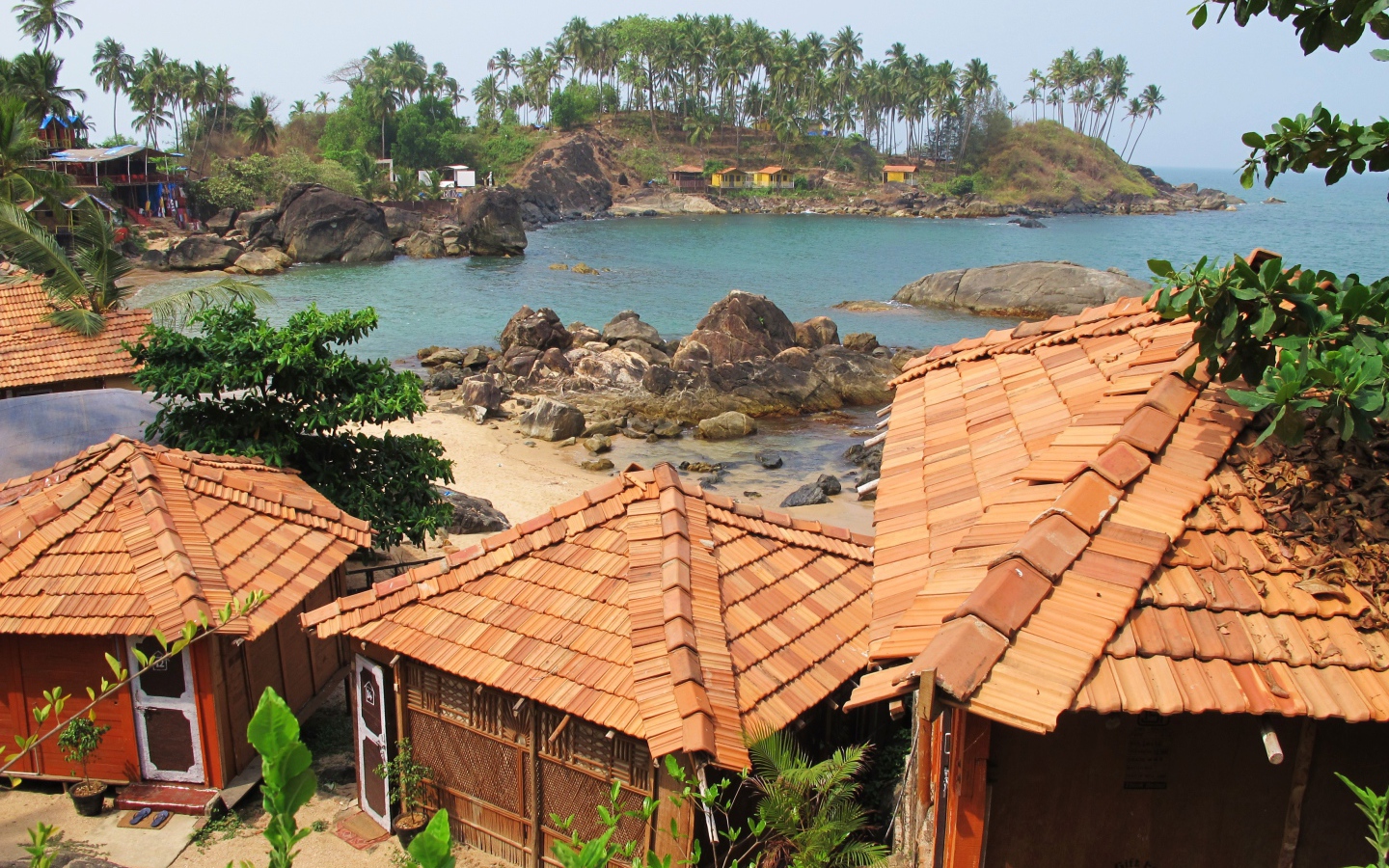 Маленькие дома в Гоа