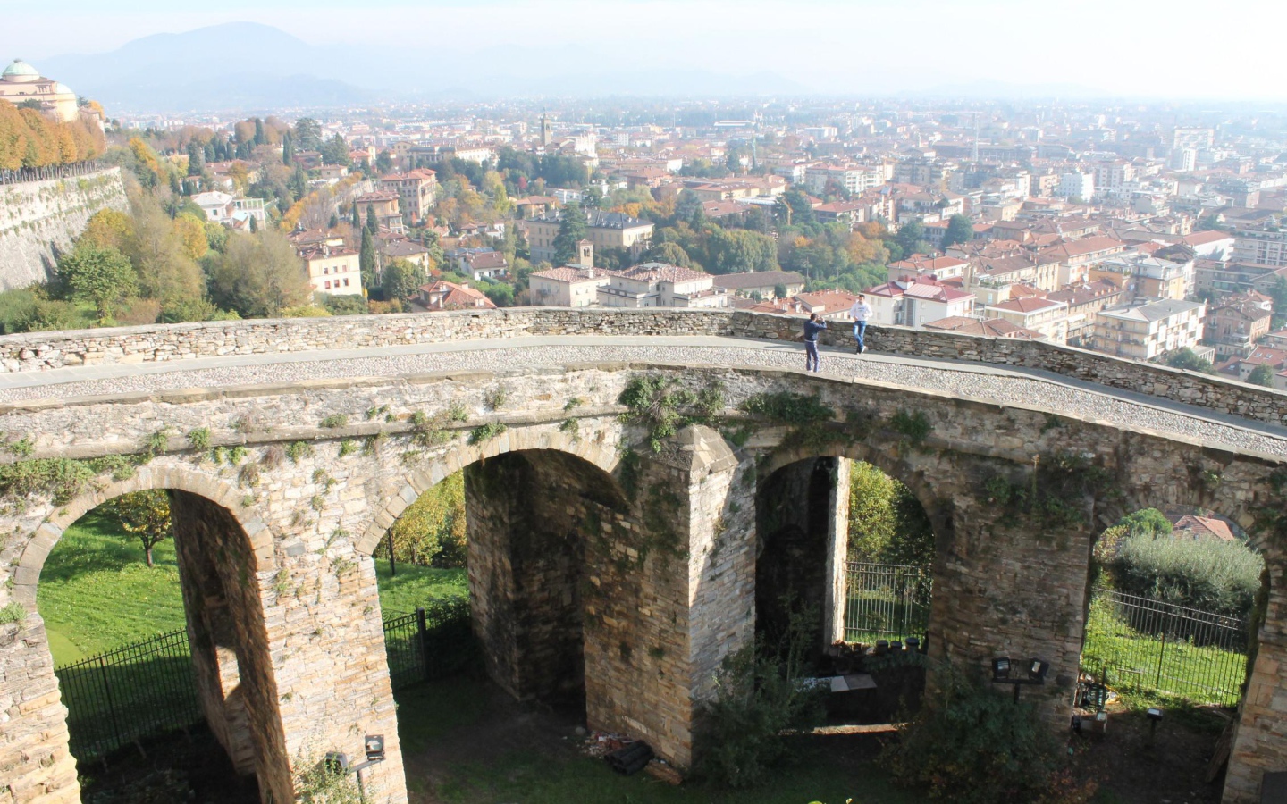 Мост в Бергамо, Италия