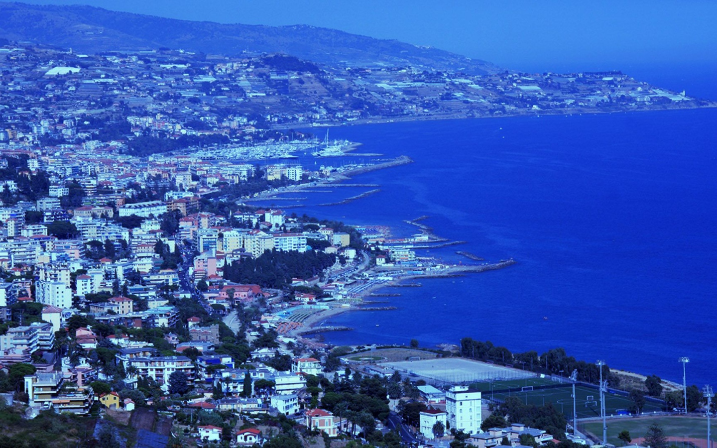 Курорт в Сан Ремо, Италия