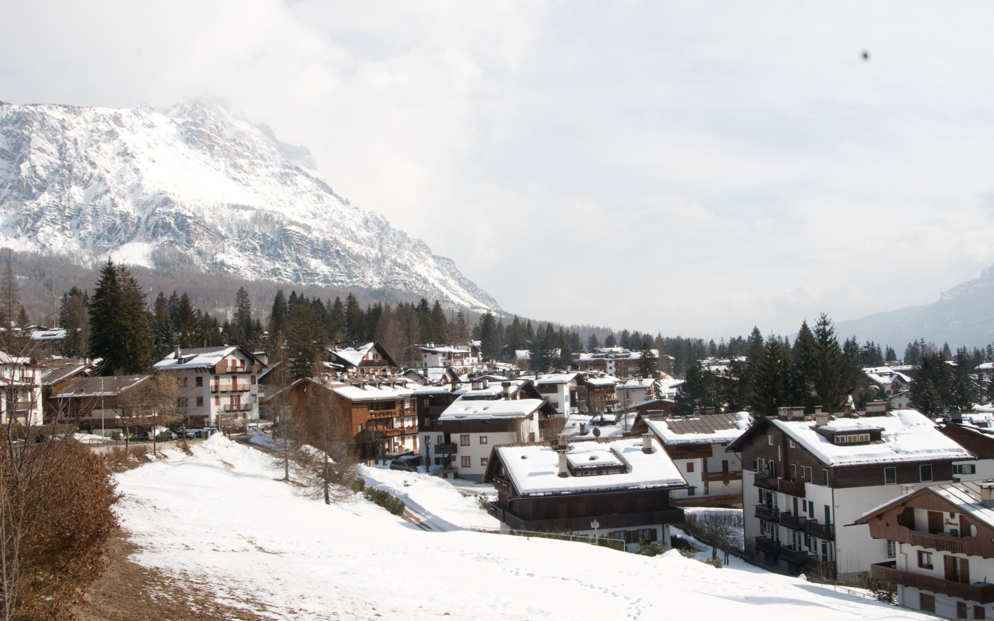 Горнолыжный курорт Кортина д'Ампеццо, Италия