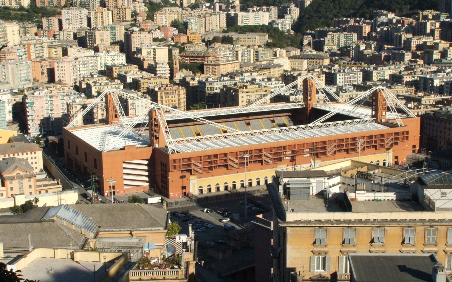 Стадион в Генуе, Италия