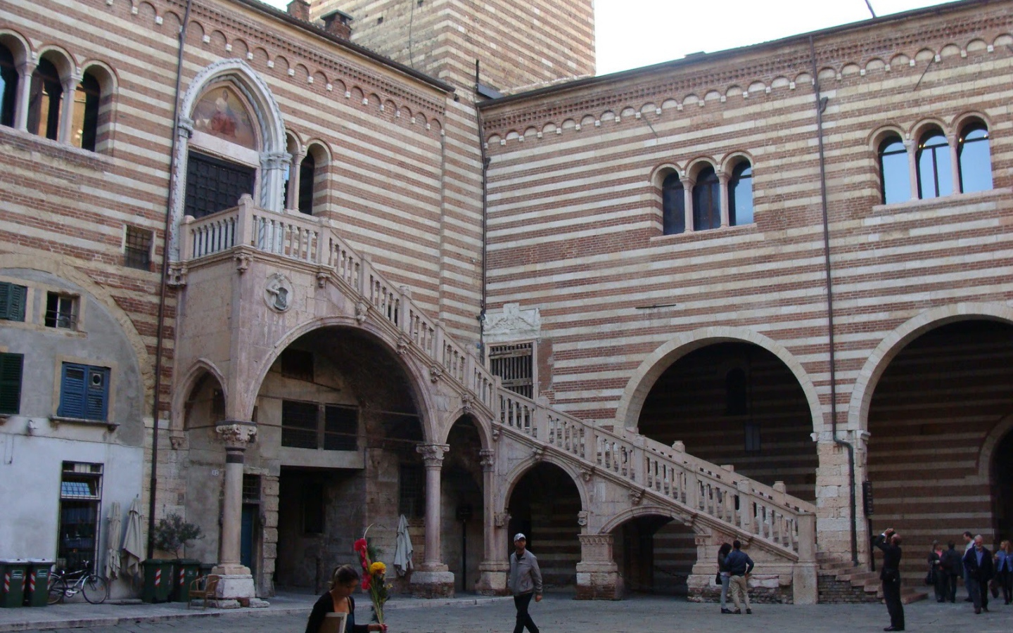 Дом в котором жил Ромео в Вероне, Италия