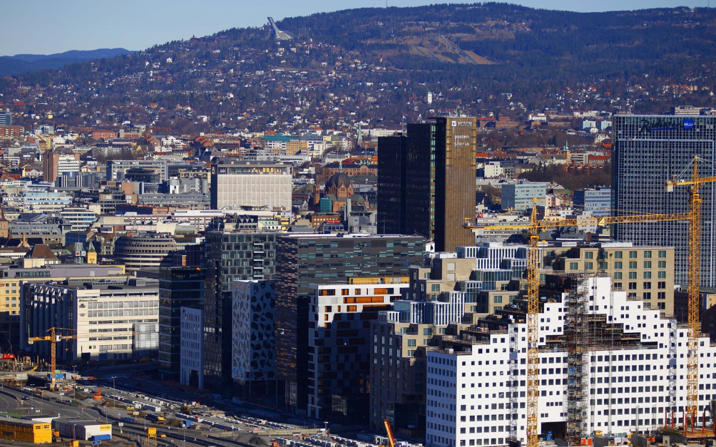 Панорамный вид на Осло