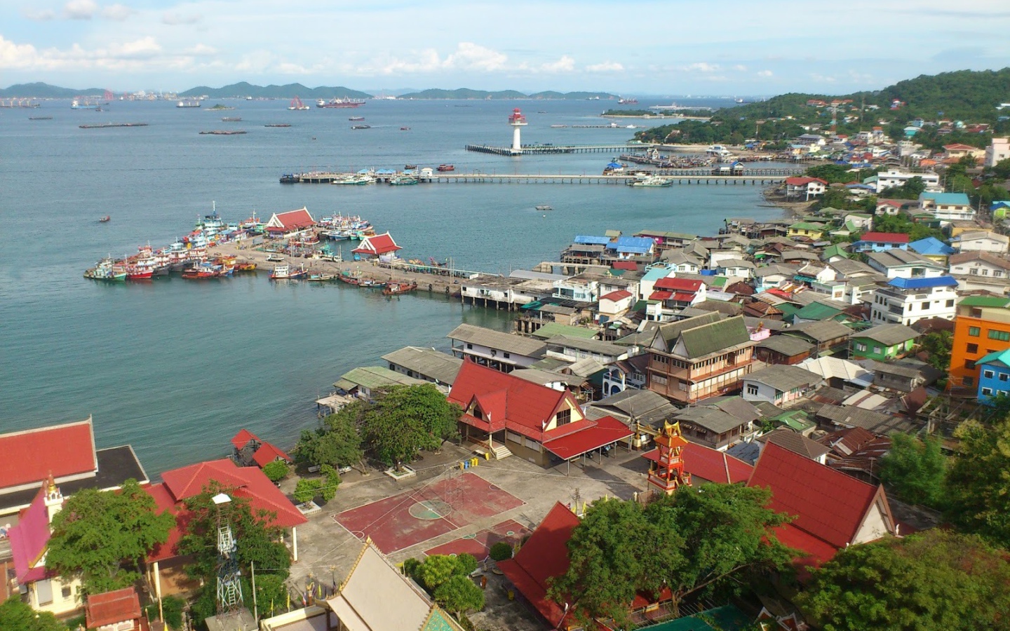Город на острове Чанг, Таиланд