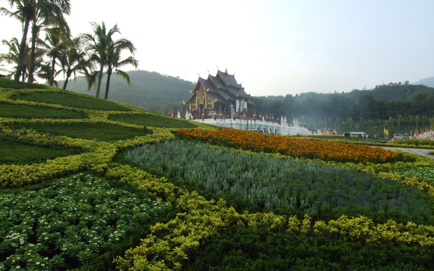 Сад на курорте Чианг Май, Таиланд
