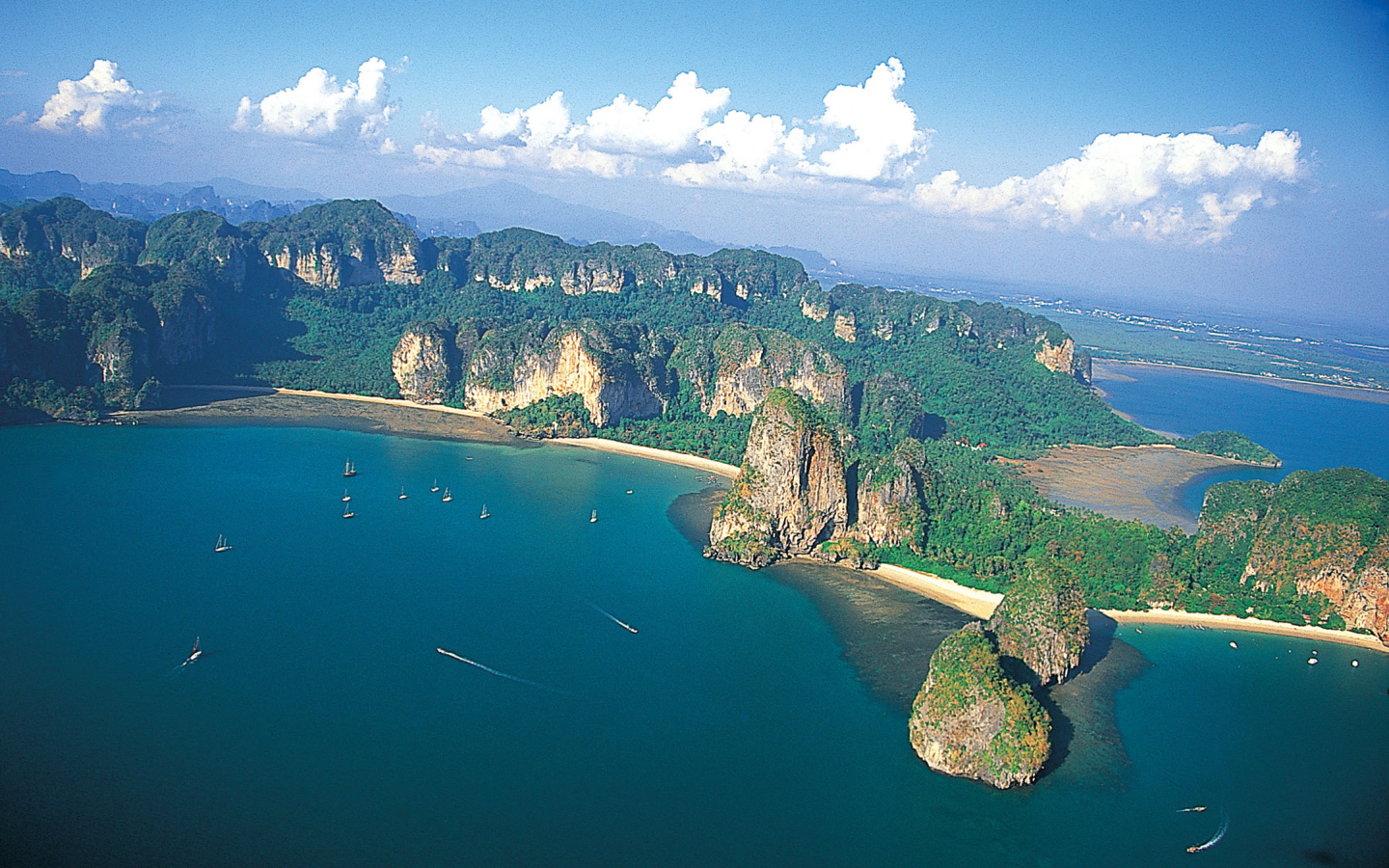 Панорама курорта Краби, Таиланд