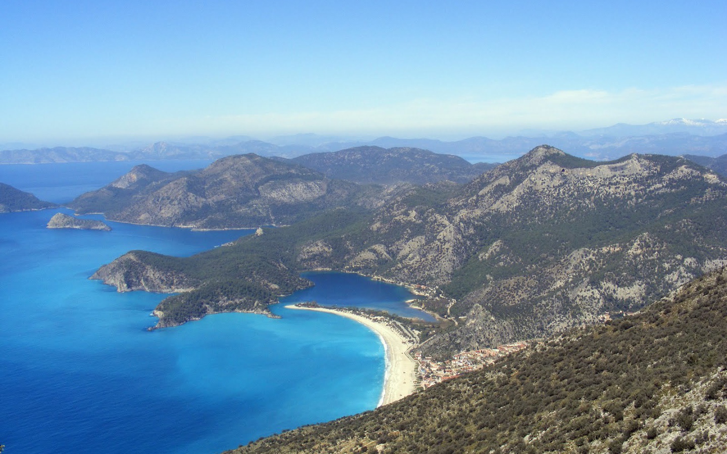 Пляж в Фетхие Турция