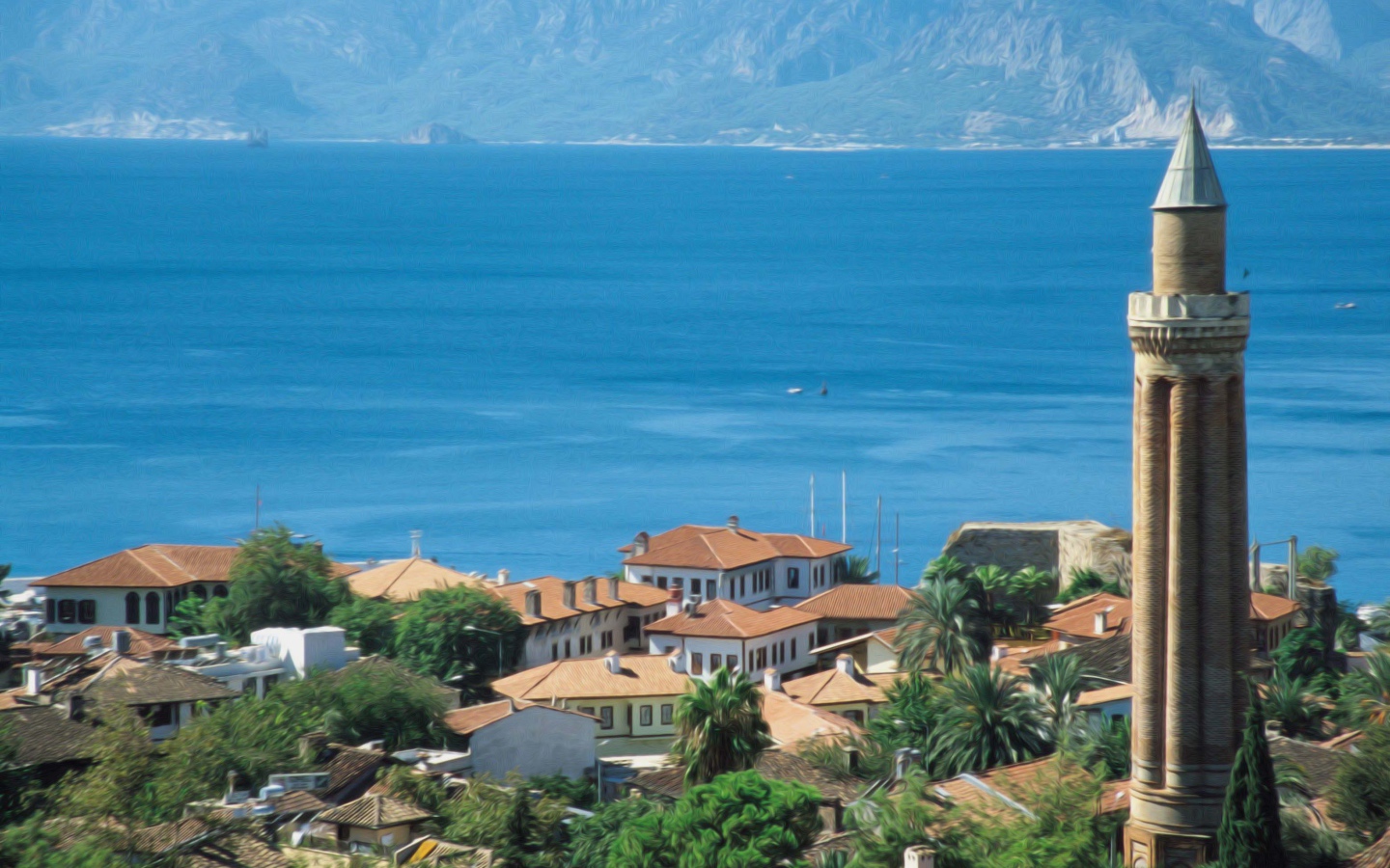 Побережья в Мерсине, Турция