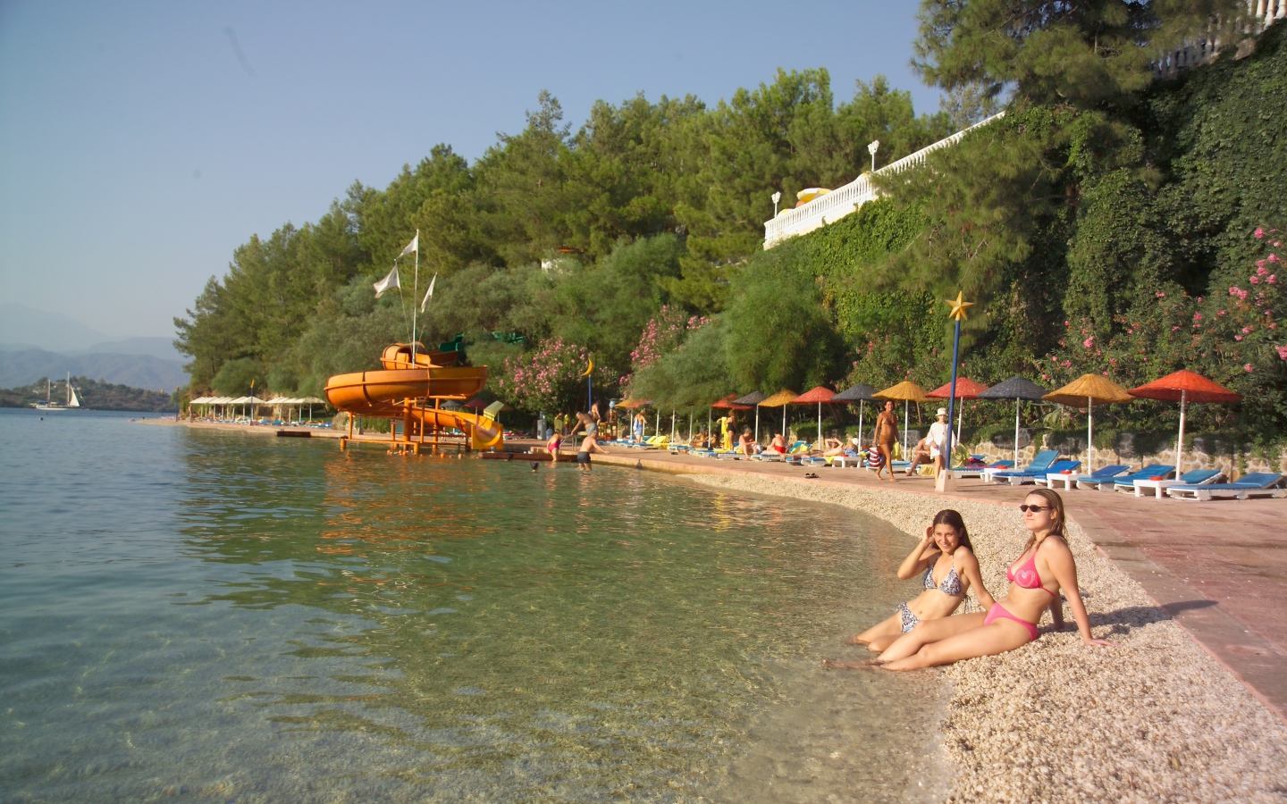 Набережная в Фетхие, Турция