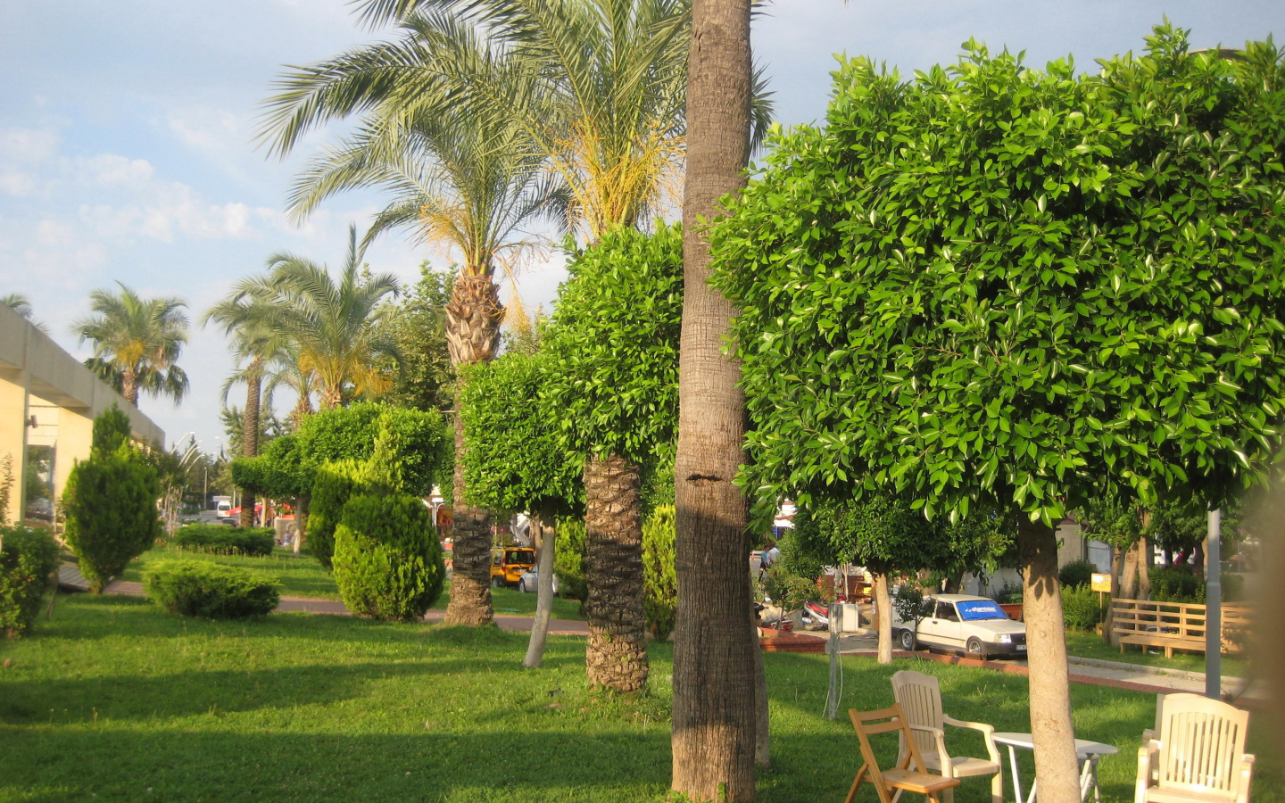 Великолепный парк в Кемере, Турция