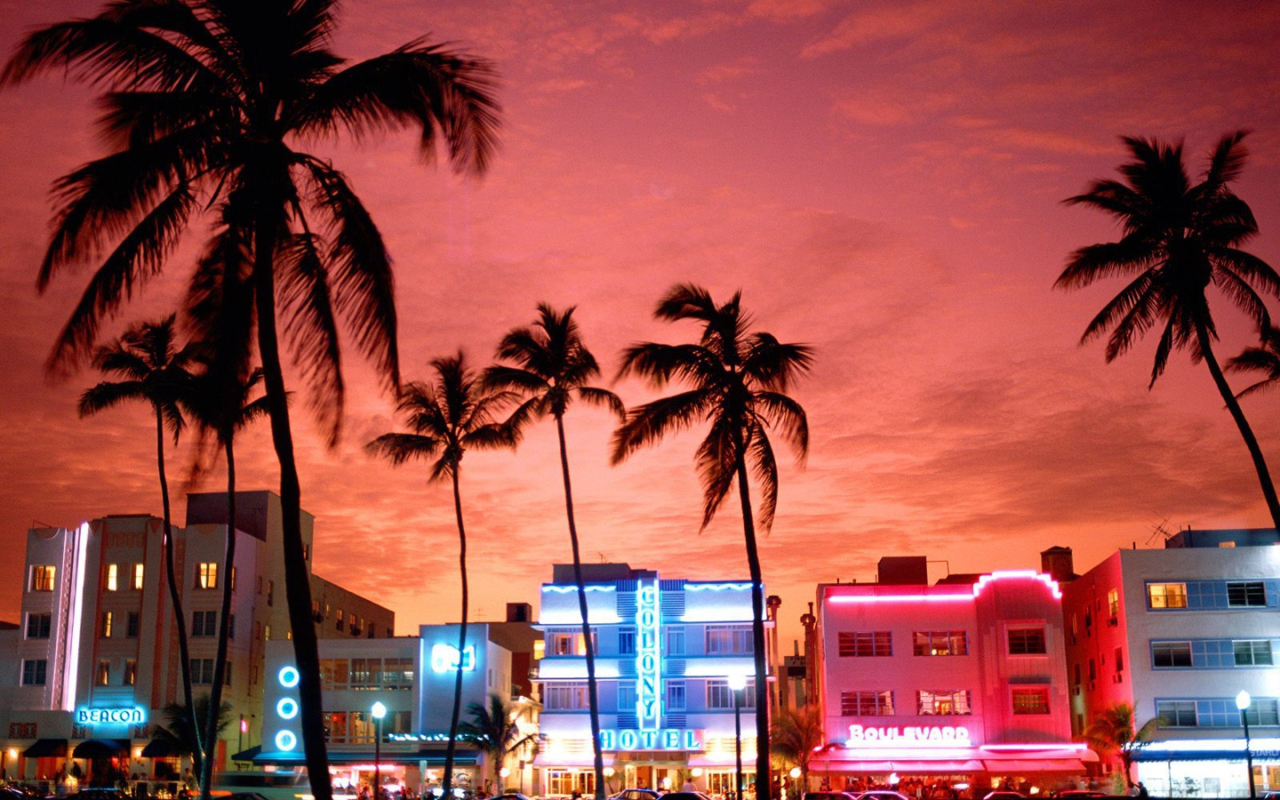 Неоновые огни Майами