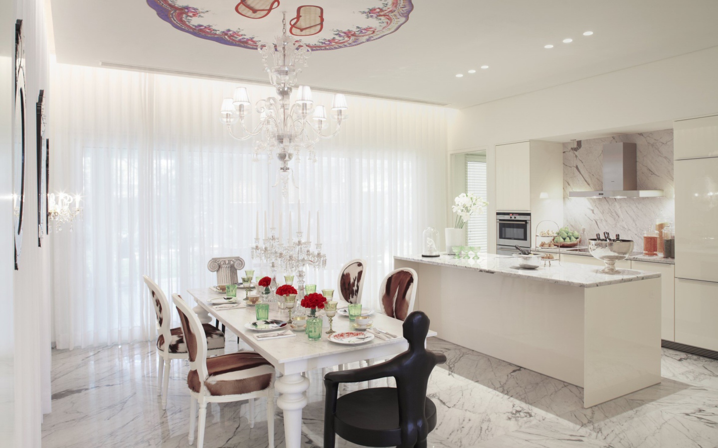 Удивительный дизайн кухни