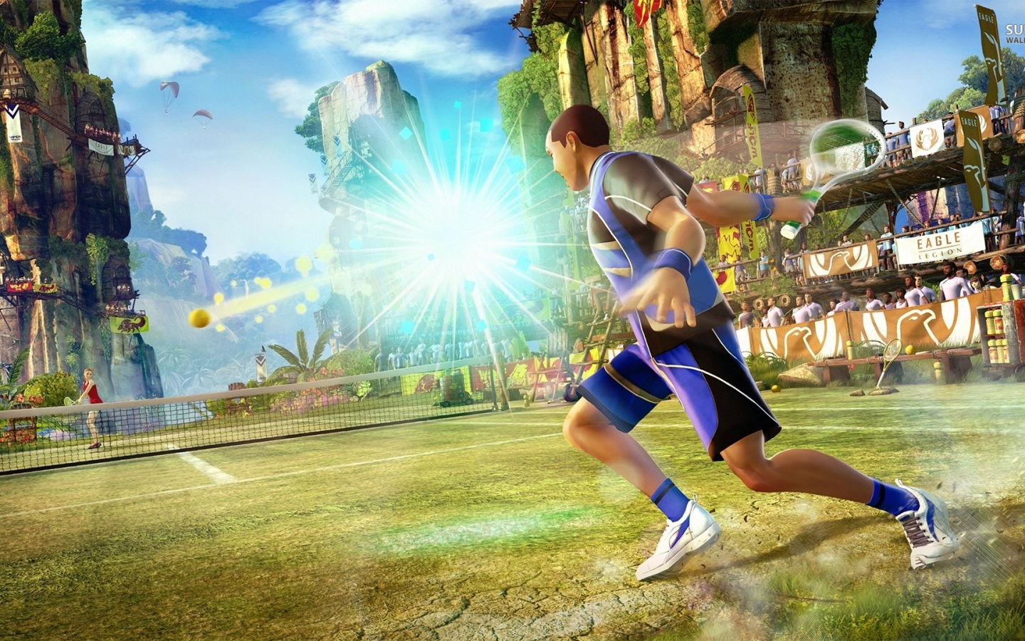 Спортсмен в игре Kinect Sports Rivals