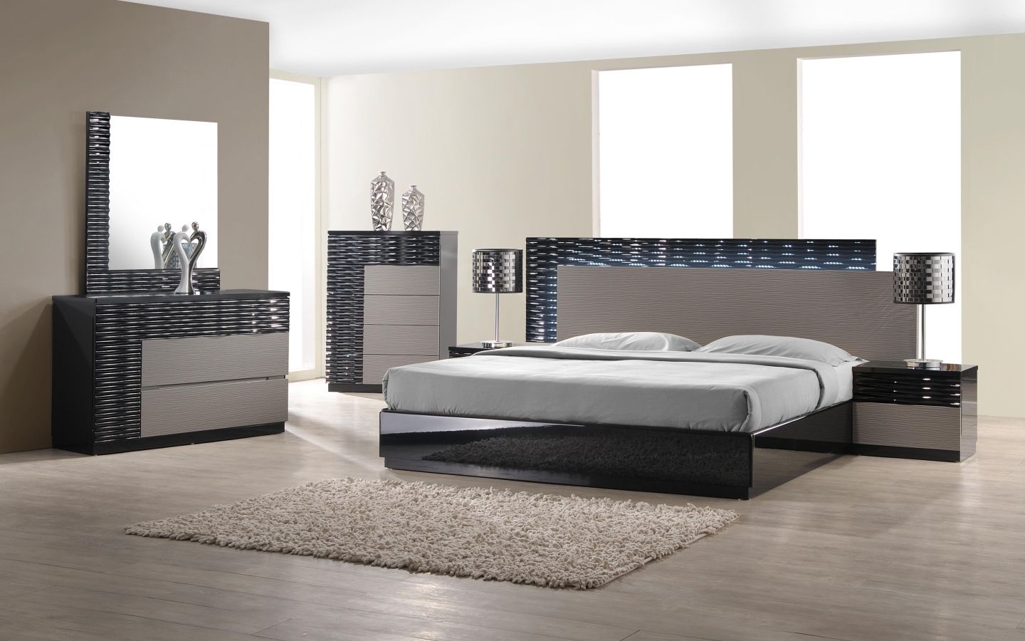 Спальня в стиле модерн