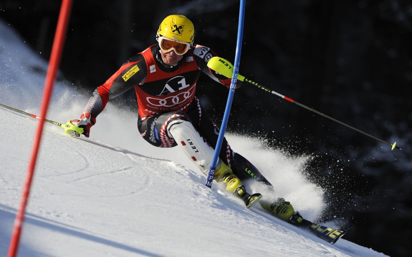 Croatian skier Ivica Kostelic winner of the silver medal in Sochi