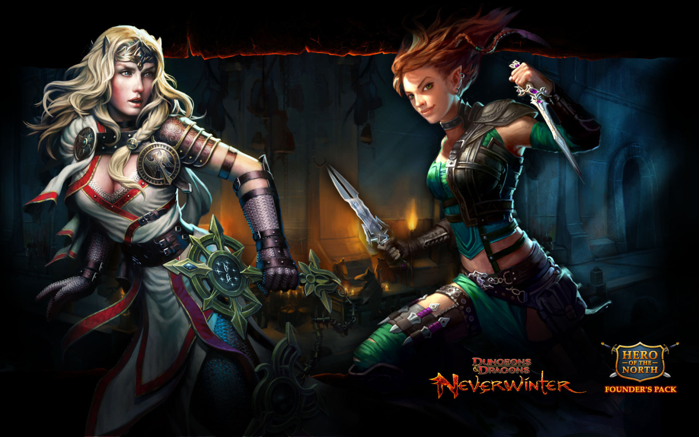 Отчаянные героини игры Neverwinter