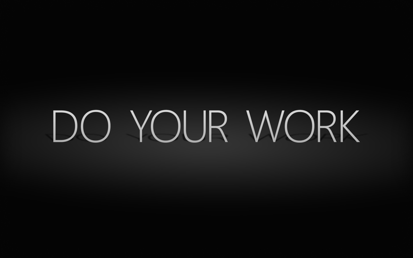 Делай свою работу