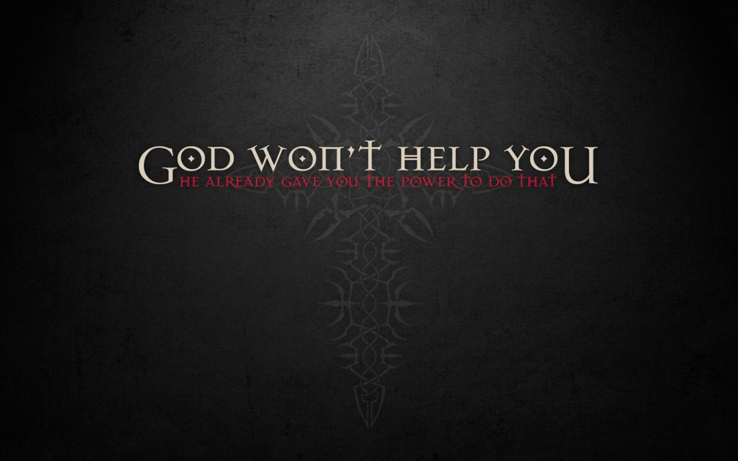 Бог хочет тебе помочь