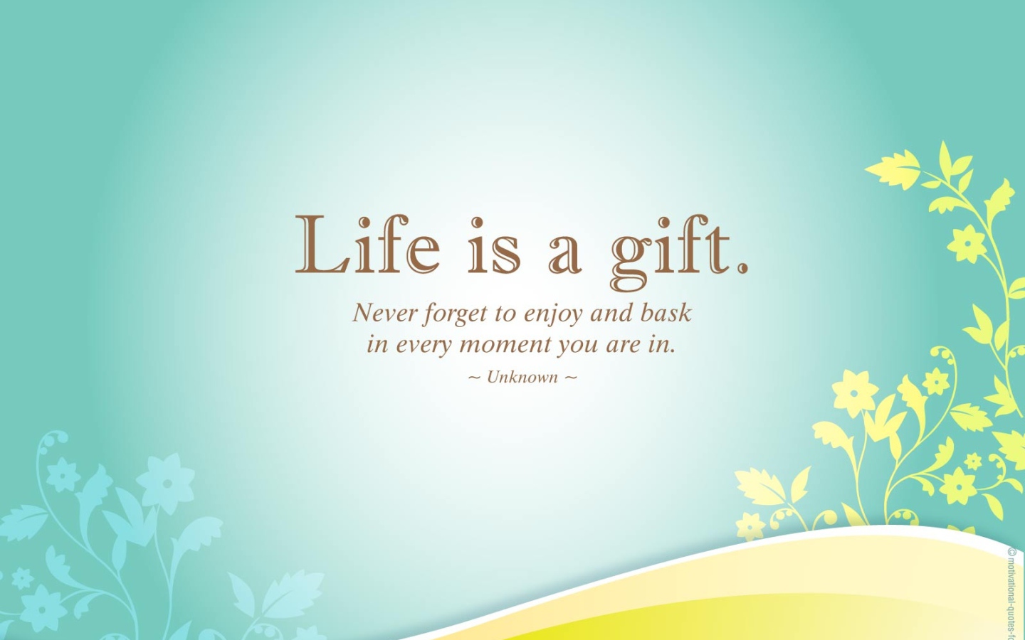 Жизнь - это дар