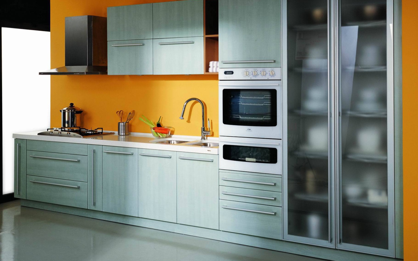 Современная стильная кухня