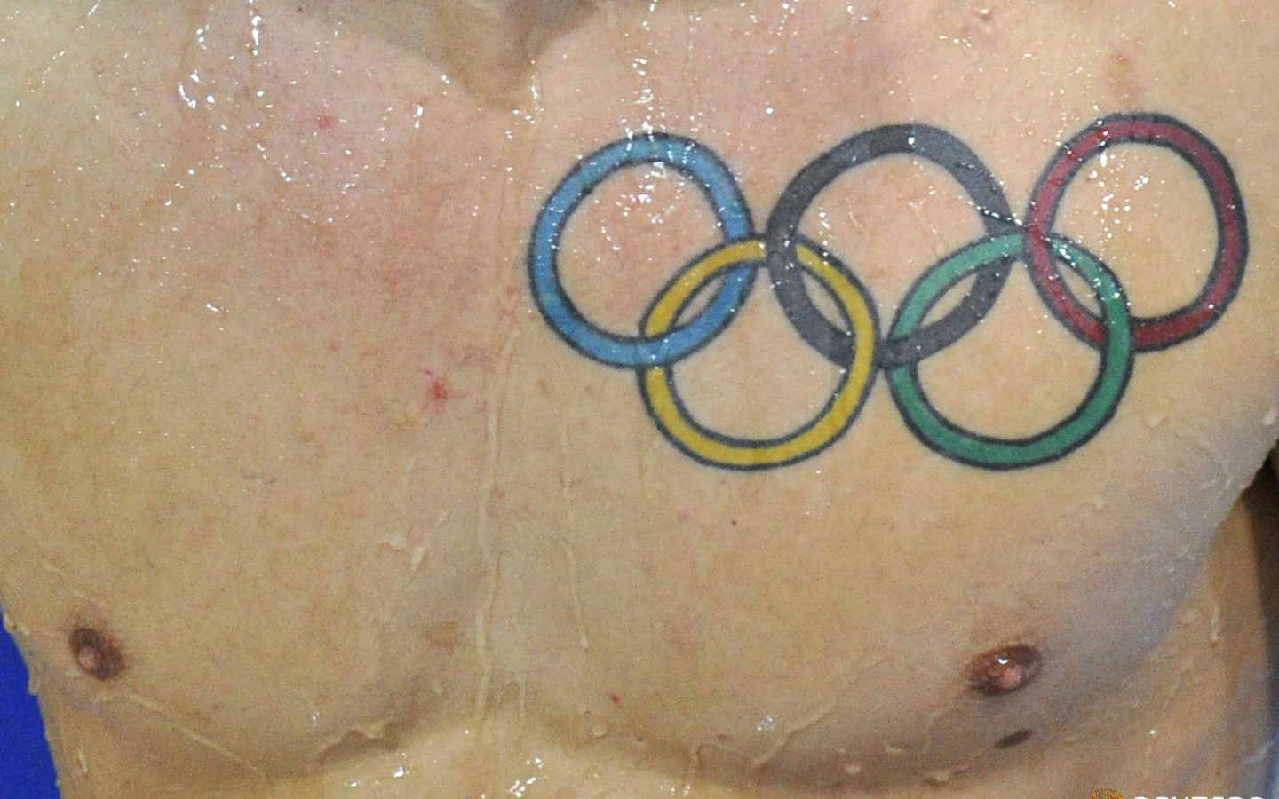 Олимпийские кольца татуировка