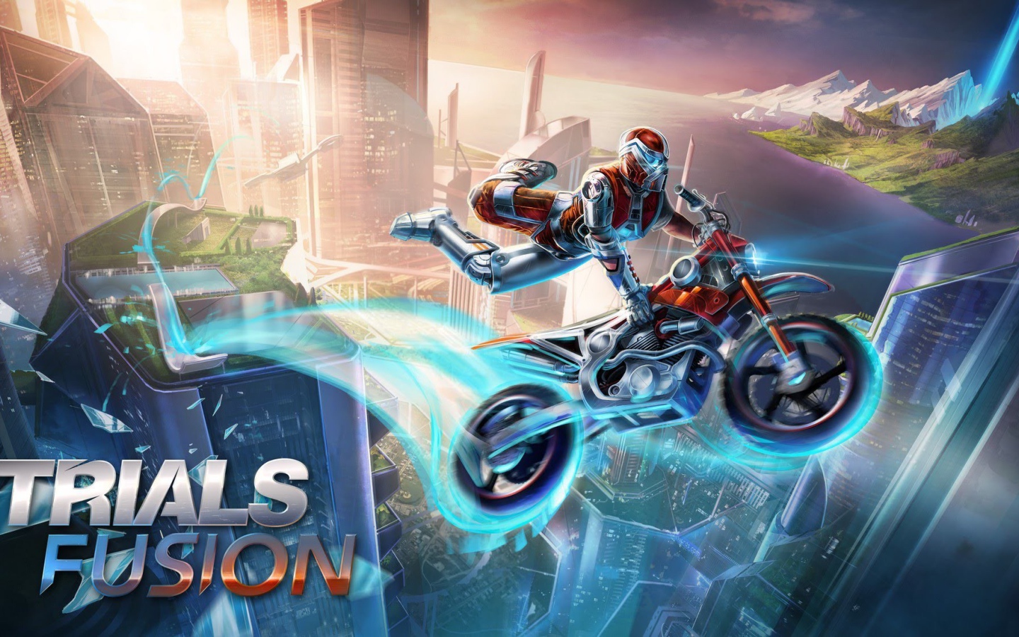 Постер игры Trials fusion