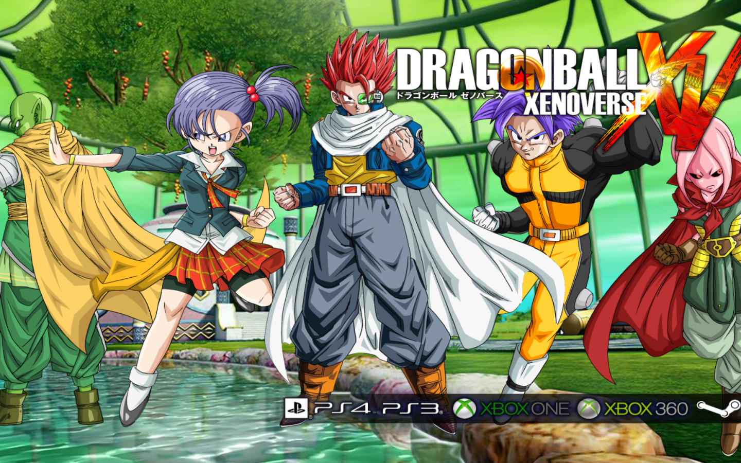 Постер новой игры Dragon Ball Xenoverse