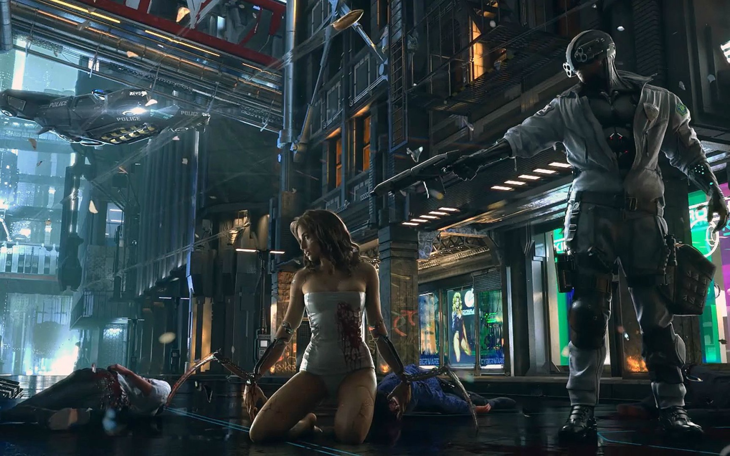 Мир игры Cyberpunk 2077