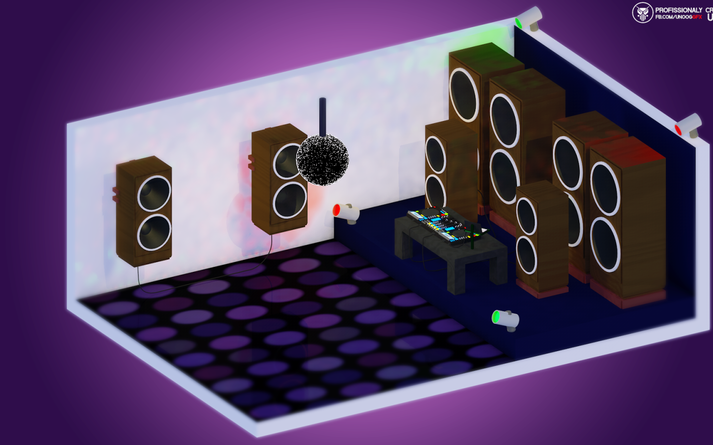 Студия звукозаписи, 3Д графика